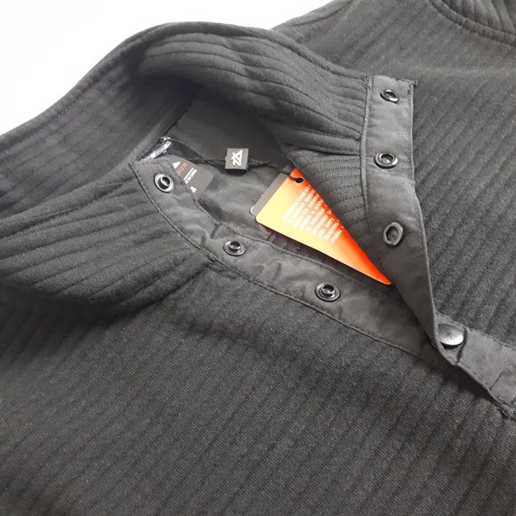 ZeroXposur Black Sport Knit Mock Turtleneck Sweater - Picture 4 of 16